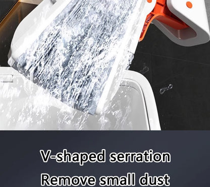 Wringing Rubber Cotton Mop – Hands-Free Cleaning for Shiny Floors