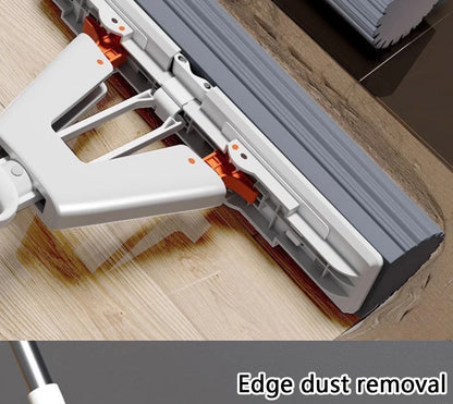 Wringing Rubber Cotton Mop – Hands-Free Cleaning for Shiny Floors